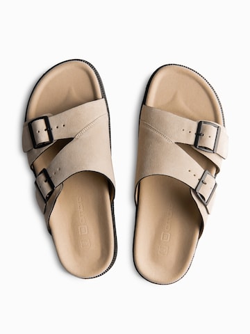 Ombre Mule in Beige
