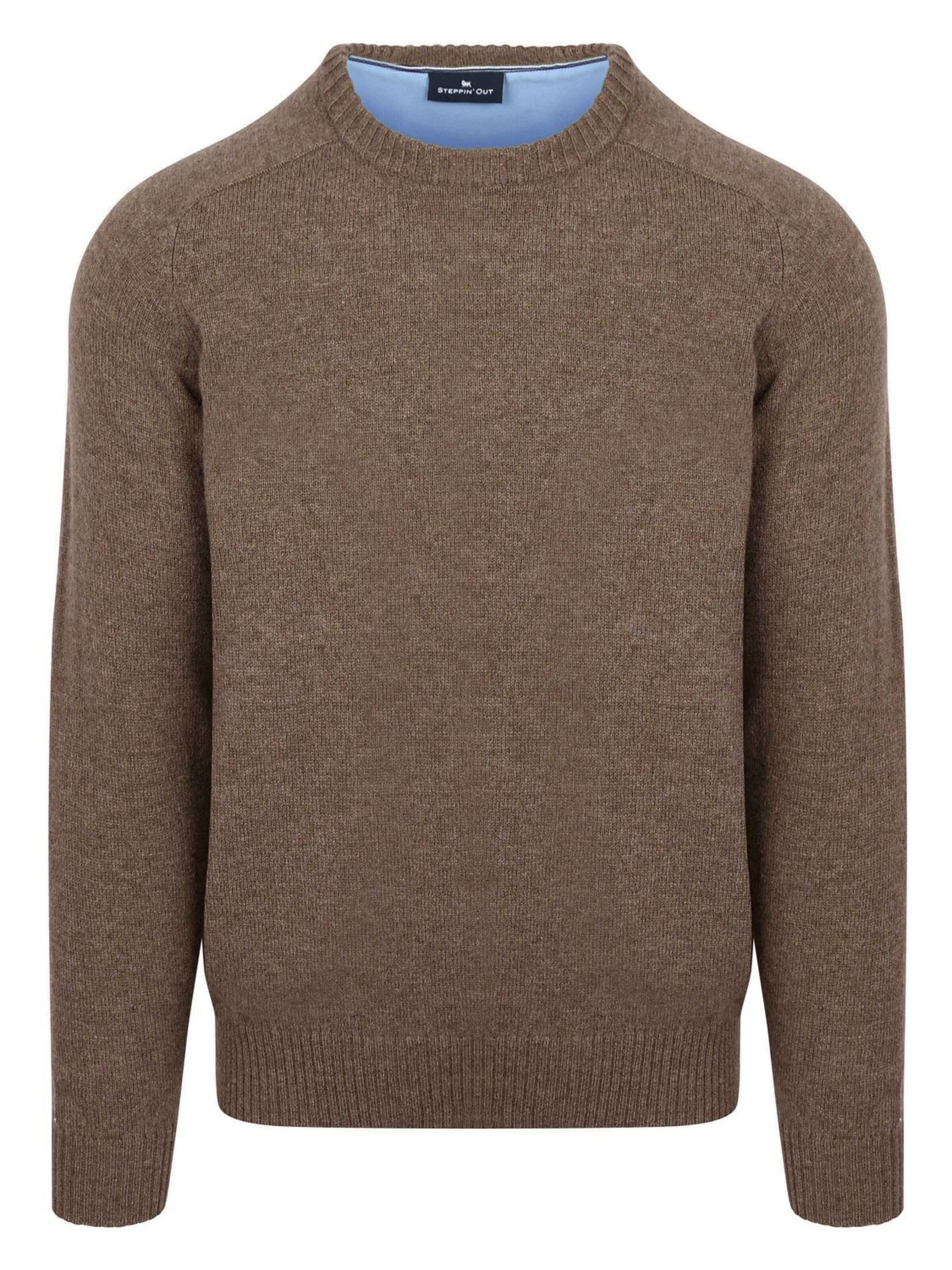 T-Shirt Steppin' out en marron : devant