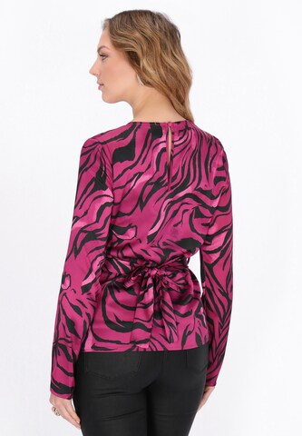 faina Blouse in Roze