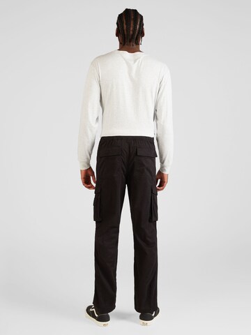 HOLLISTER Regular Cargo trousers in Black