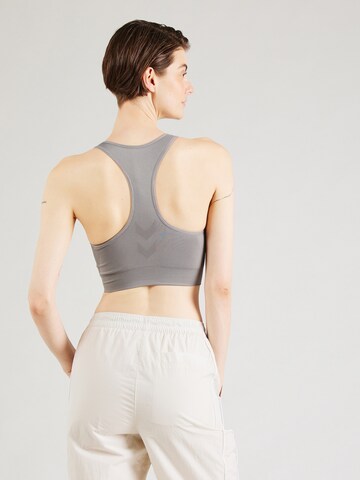 Hummel Bustier Sport-BH 'Tif' in Grau