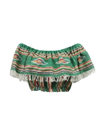 Miss June Blouse 'Caracas' in Groen: voorkant