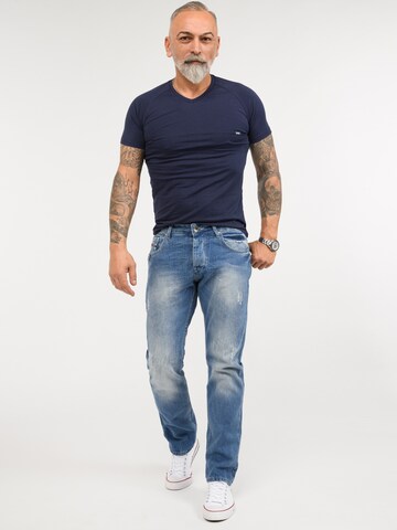 Rock Creek Regular Jeans in Blau