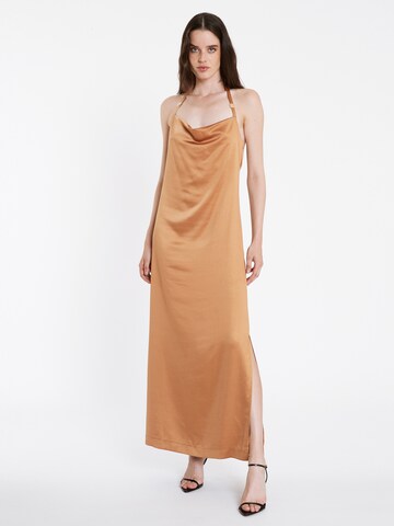 Ana Alcazar Evening dress 'Pahamy ' in Brown: front