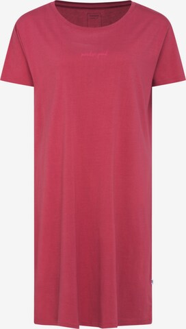 Chemise de nuit 'Schwarze Rose' SEIDENSTICKER en rose : devant