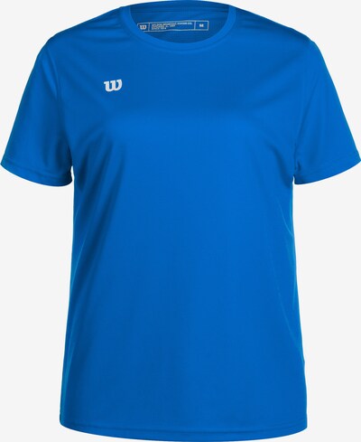 WILSON T-shirt fonctionnel en bleu / blanc, Vue avec produit