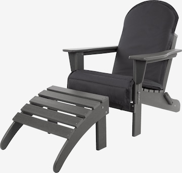 Aspero Seating Furniture 'Adirondack' in Black: front