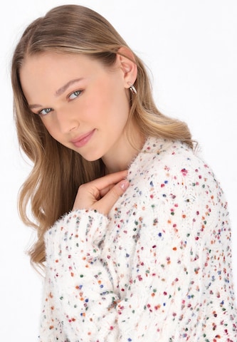 MYMO Knit cardigan in White