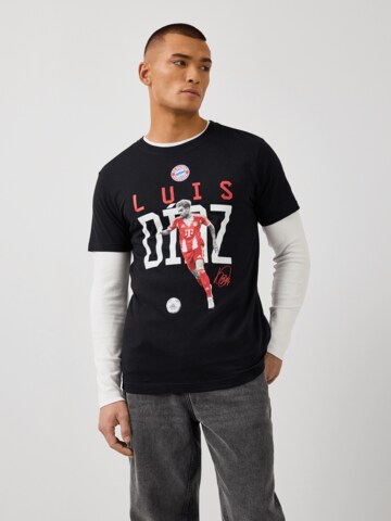 FC BAYERN MÜNCHEN Shirt in Black: front