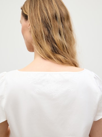 Camicia da donna di ABOUT YOU x Marie von Behrens in bianco