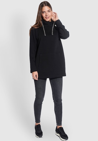 Vestino Sweatshirt in Zwart