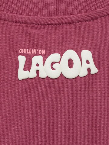 MANGO KIDS Shirt 'T-SHIRT LAGOA' in Roze