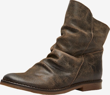 FELMINI Ankle Boots 'Clash' in Brown: front