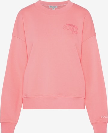 Soccx Sweatshirt in Pink: predná strana