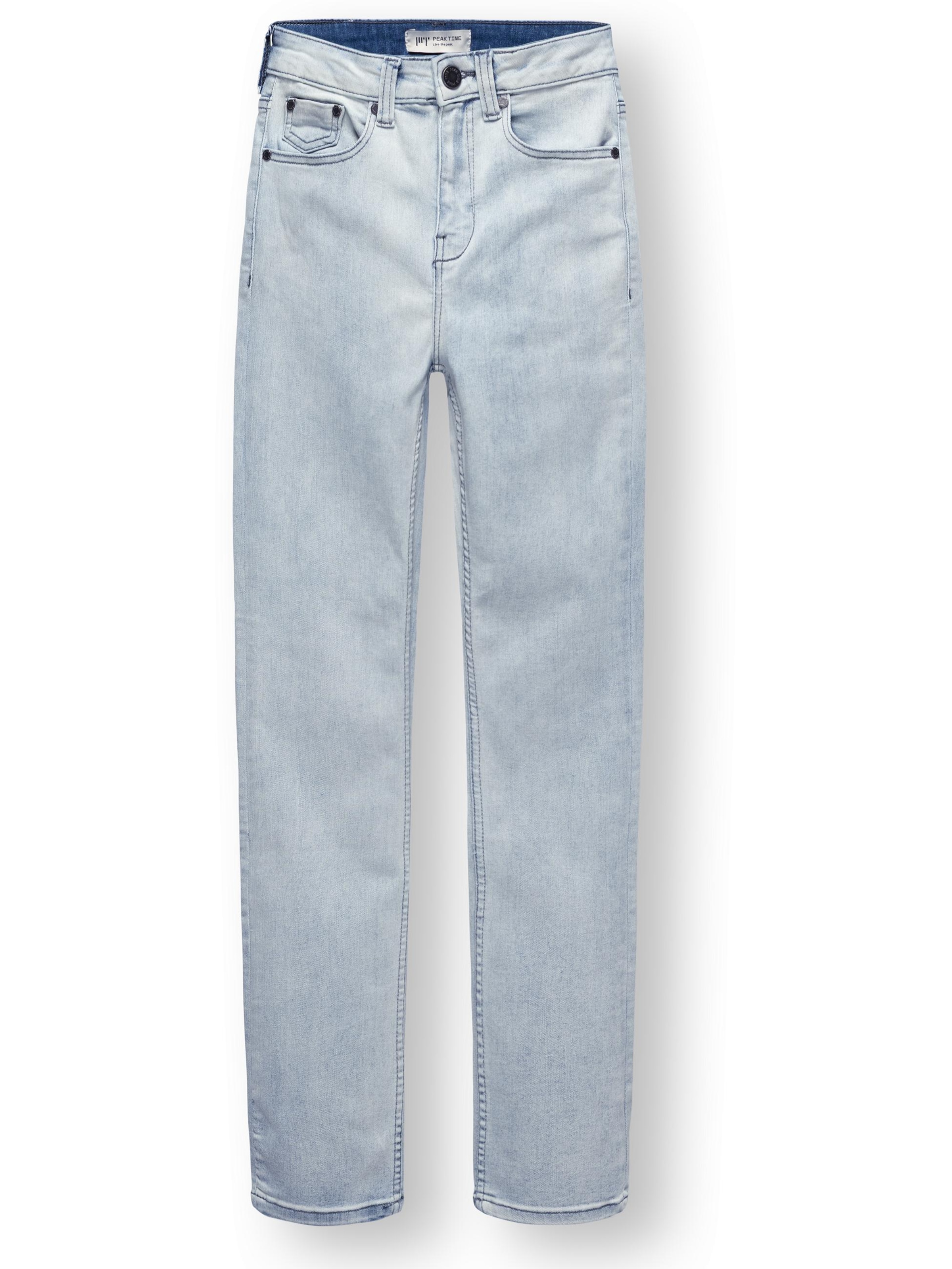 Peak Time Jeans 'Lunara' in Blauw: voorkant