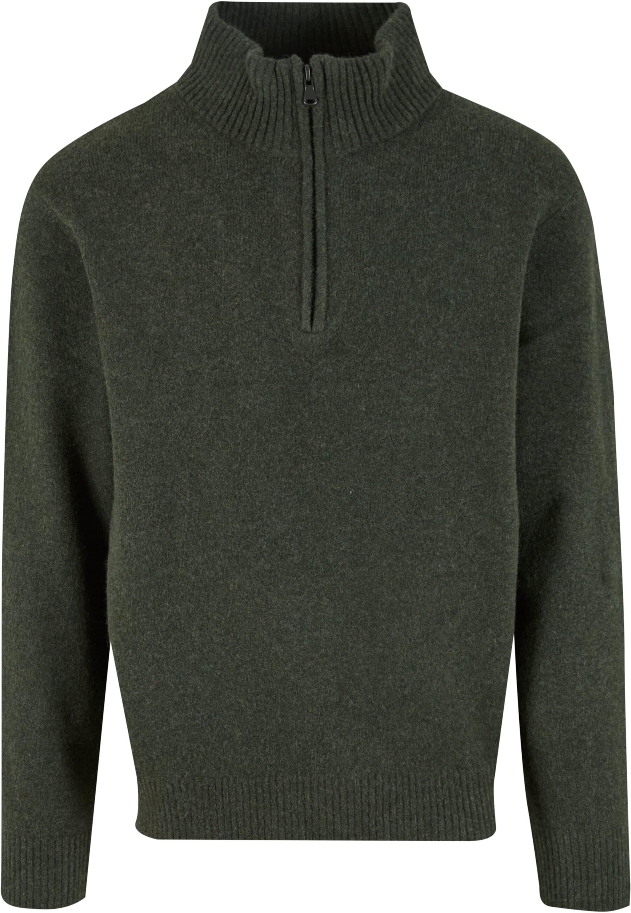 INDICODE JEANS Svetr 'Bertrax' – zelená: přední strana