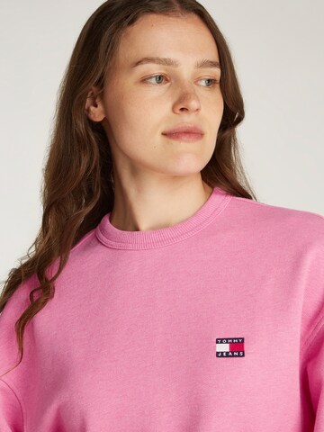 Tommy Jeans Свитшот в Ярко-розовый
