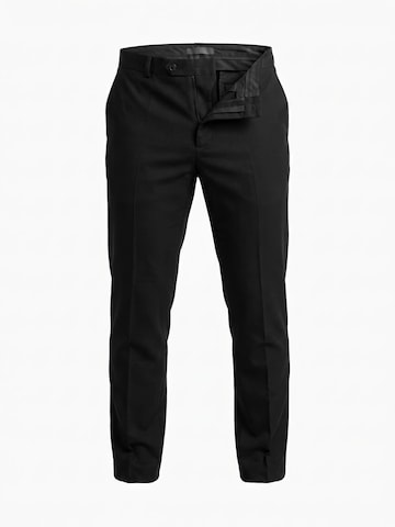 INSPR Tapered Chino 'The Essential Trouser' in Zwart: voorkant