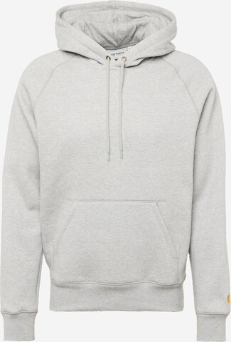 Carhartt WIP - Sweatshirt 'Chase' em cinzento: frente