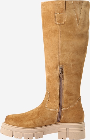 Apple of Eden Stiefel 'Cage' in Braun