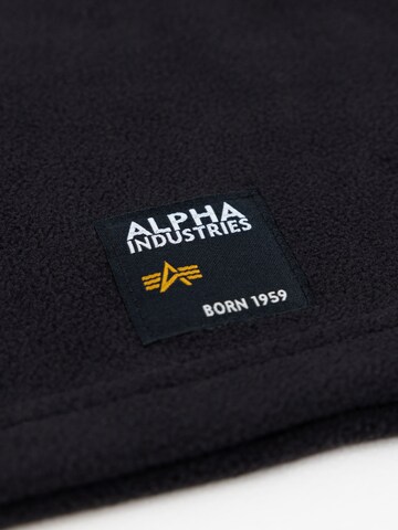 ALPHA INDUSTRIES Czapka w kolorze czarny