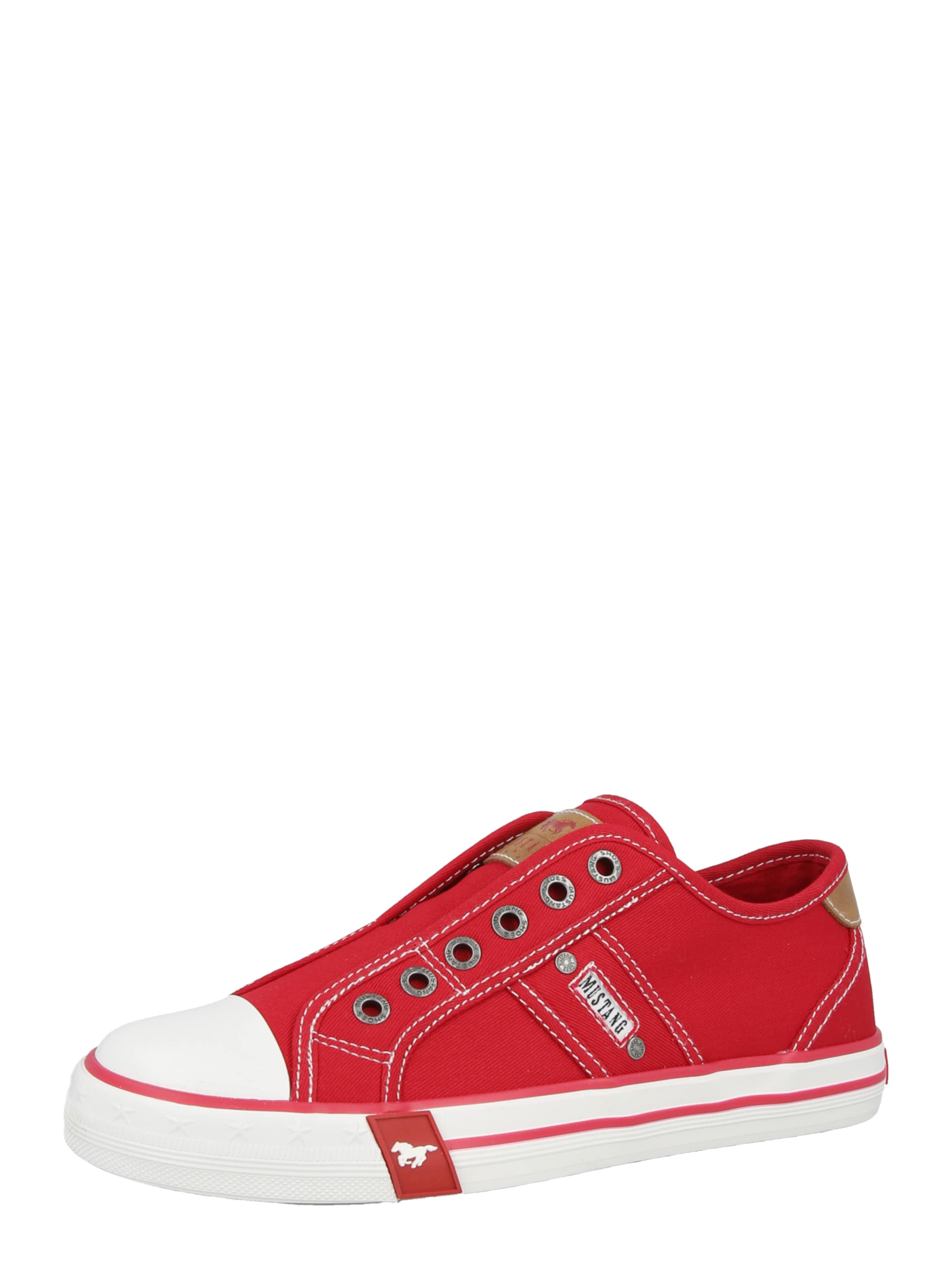 MUSTANG Slip-on in Red: front