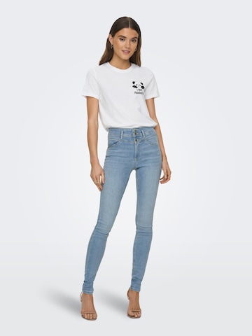 ONLY Skinny Jeans 'Royal' in Blauw