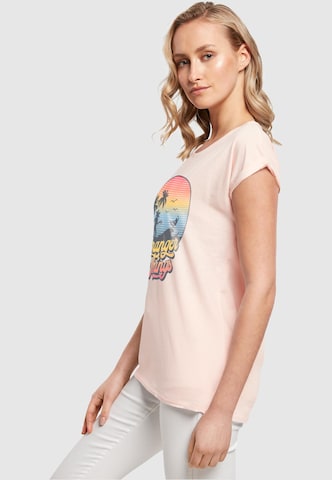 T-shirt 'Stranger Things - LA' ABSOLUTE CULT en rose