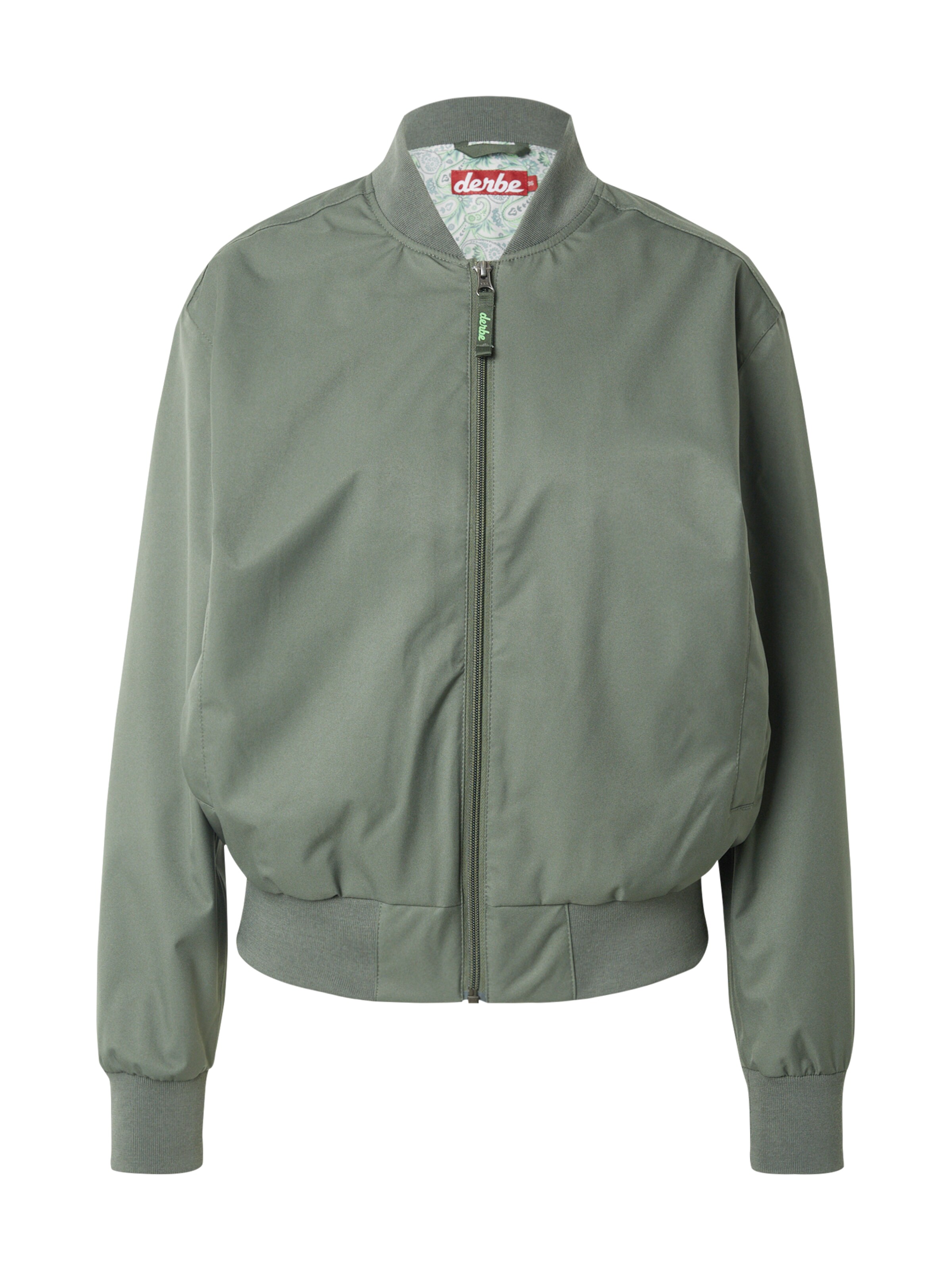Derbe Φθινοπωρινό και ανοιξιάτικο μπουφάν σε πράσινο: μπροστά