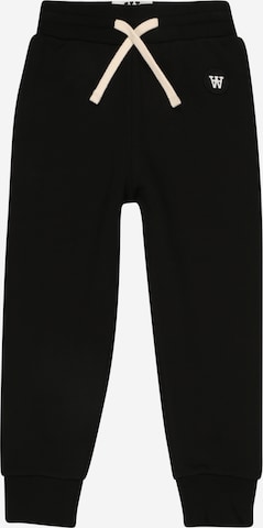 WOOD WOOD Regular Pants 'Ran' in Black: front