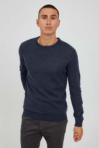 !Solid Sweater 'Alagro' in Blue: front