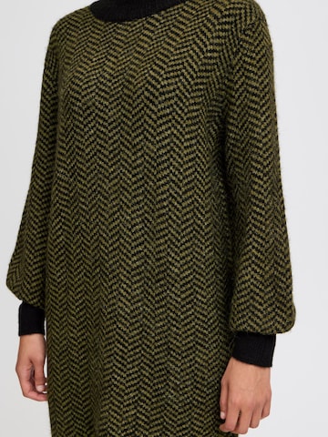 ICHI - Vestido de punto ' KAMARA ' en verde