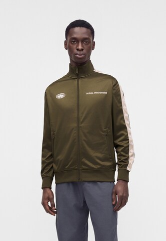 Veste de survêtement ALPHA INDUSTRIES en vert