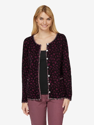 Cardigan Linea Tesini by heine en violet : devant