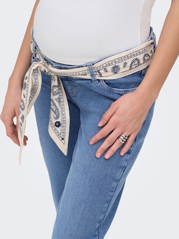 Only Maternity Flared Jeans 'OLMBlush' in Blue