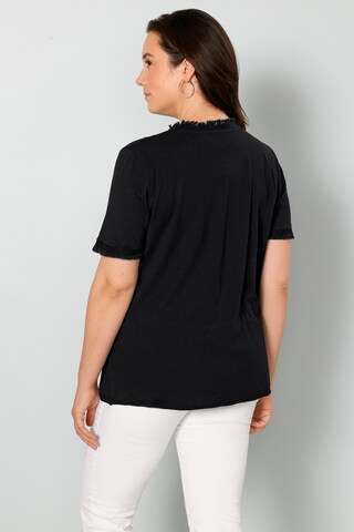 MIAMODA Shirt in Black