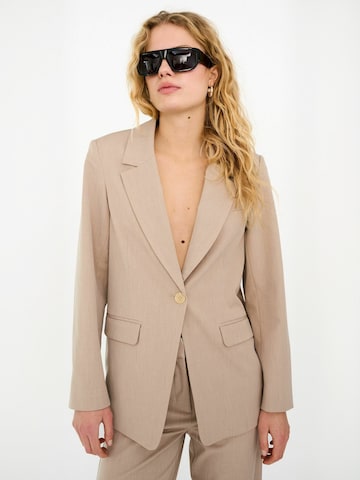 Ivy Copenhagen Blazer ' IVY-Andrea ' in Beige: front