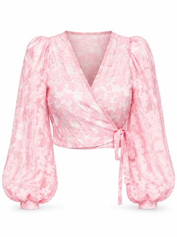 Camicia da donna di Ombre in rosa: frontale
