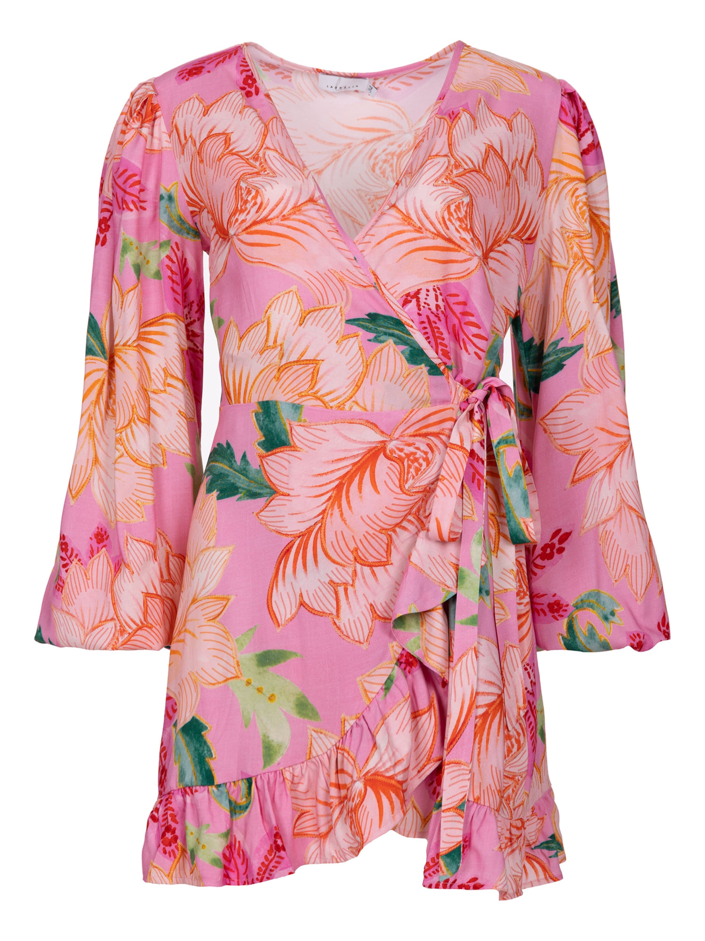 Laurella Dress in Pink: front