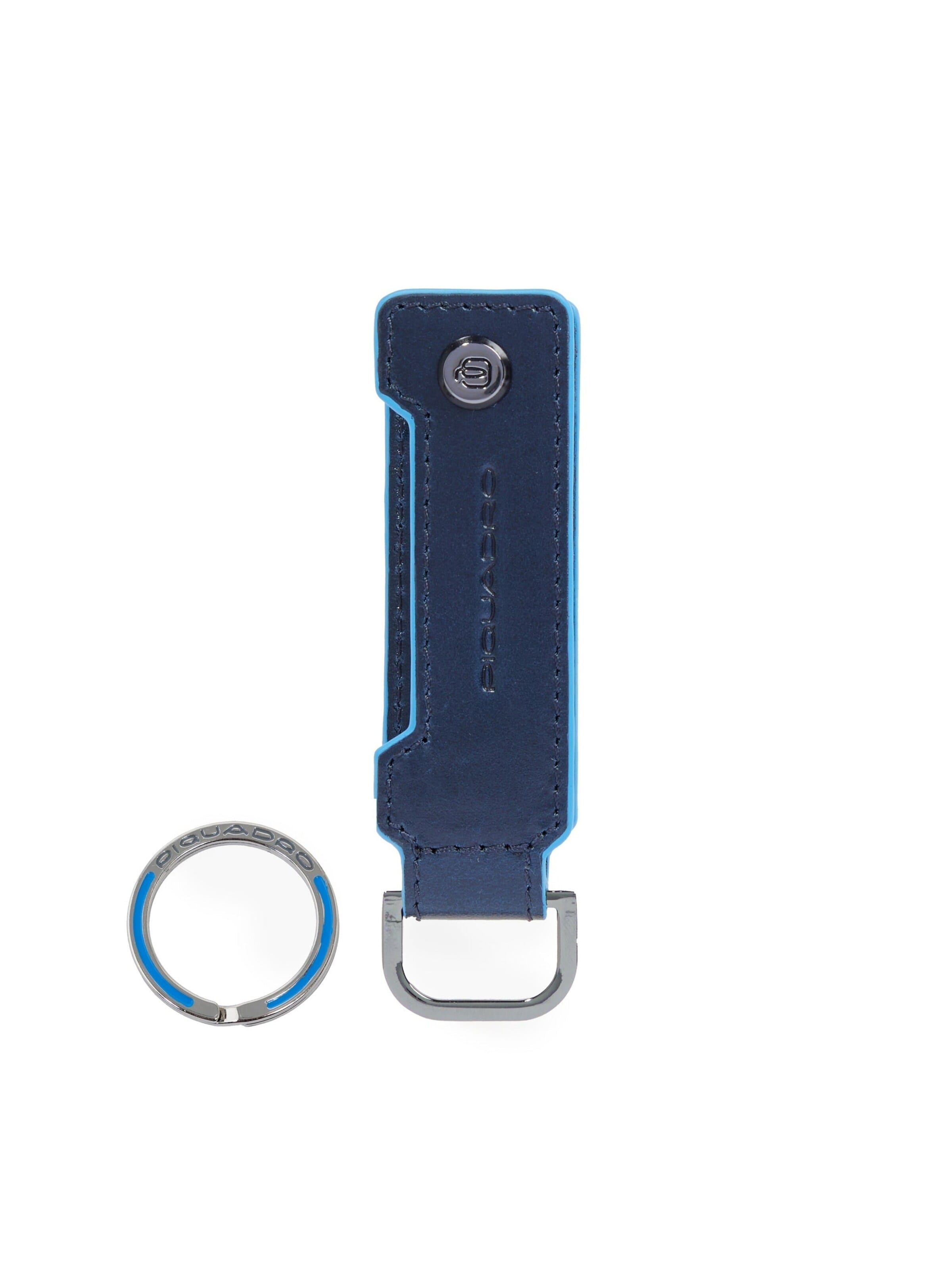 Piquadro Schlüsselanhänger‌‌‌‌‌‌‌‌ in Blau: Vorderseite