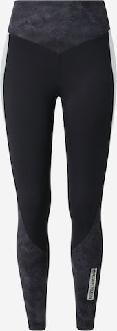 Calvin Klein Performance Sportovní kalhoty – černá: přední strana