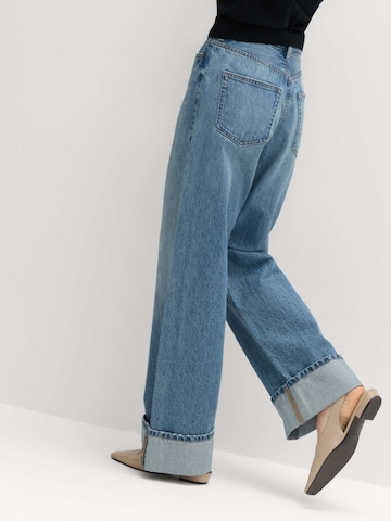 Marks & Spencer Wide leg Jeans in Blauw
