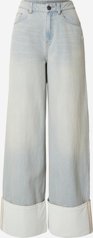 ADIDAS ORIGINALSWide Leg/ Široke nogavice Traperice - plava boja: prednji dio