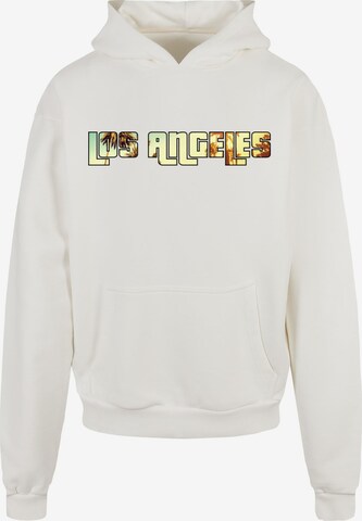 Merchcode Sweatshirt 'Grand Los Angeles' in Weiß: predná strana