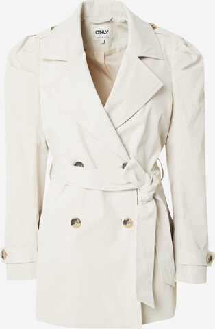 Manteau mi-saison 'ORCHID' ONLY en beige : devant