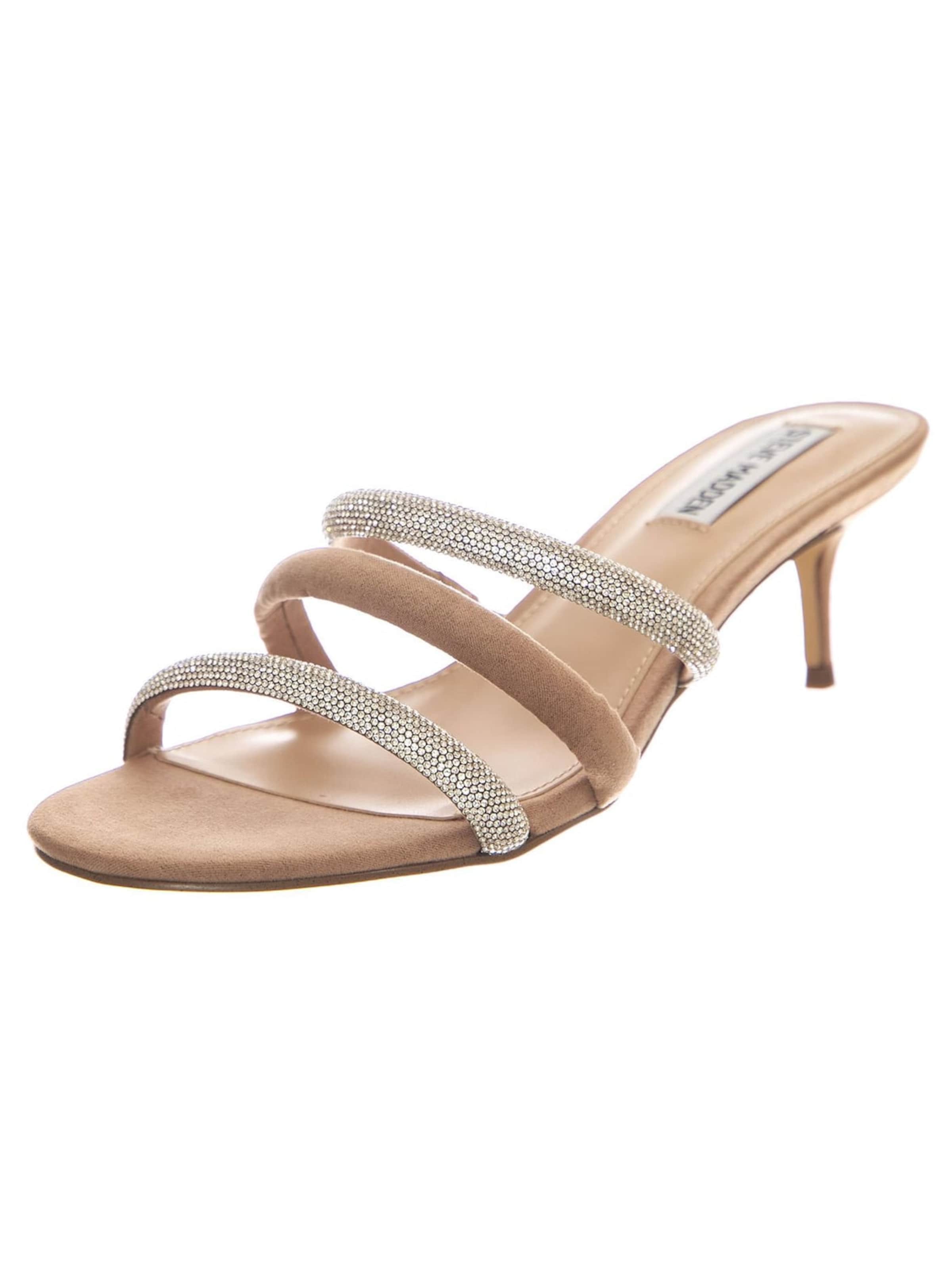 STEVE MADDEN Sandaler 'Kairo Natutal Silver' i beige: forside