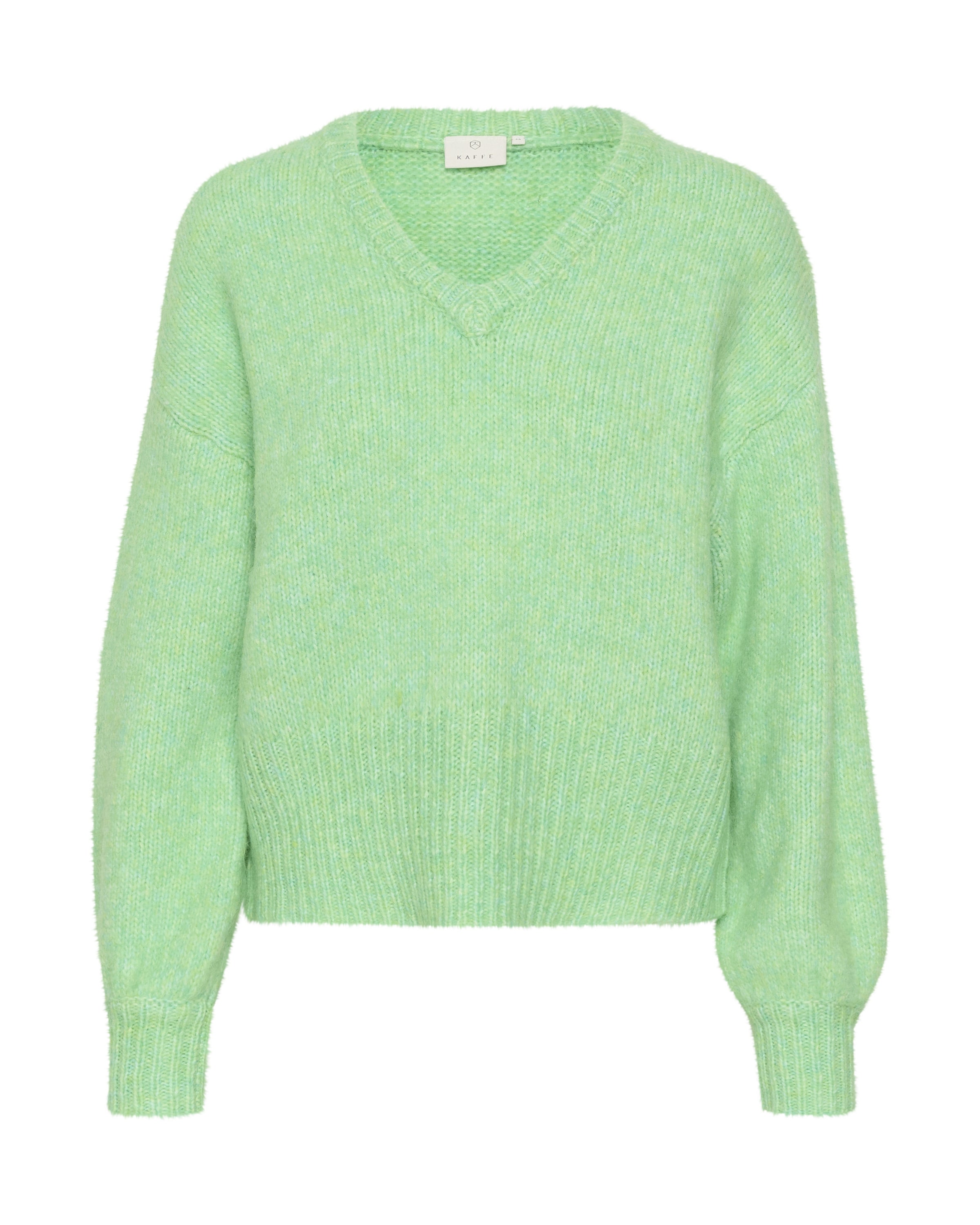 Kaffe Sweater 'KATrina' in Green: front