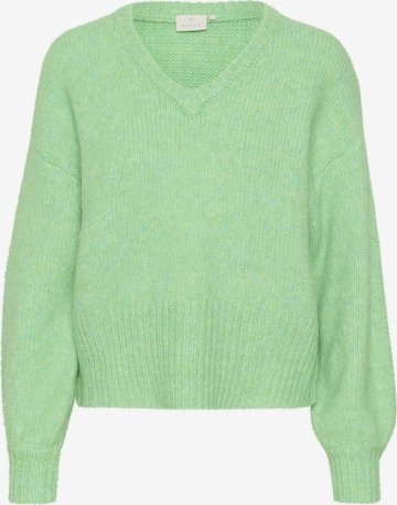 Kaffe - Pullover 'KATrina' em verde: frente