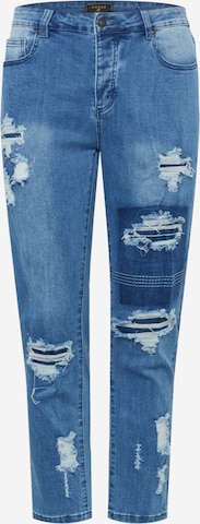 SikSilk Regular Jeans in Blue: front