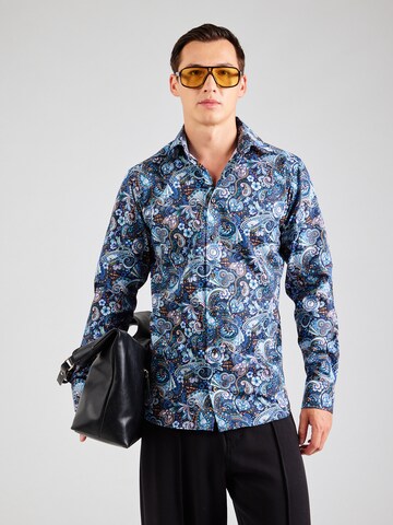 ETON Slim fit Koszula w kolorze niebieski: przód